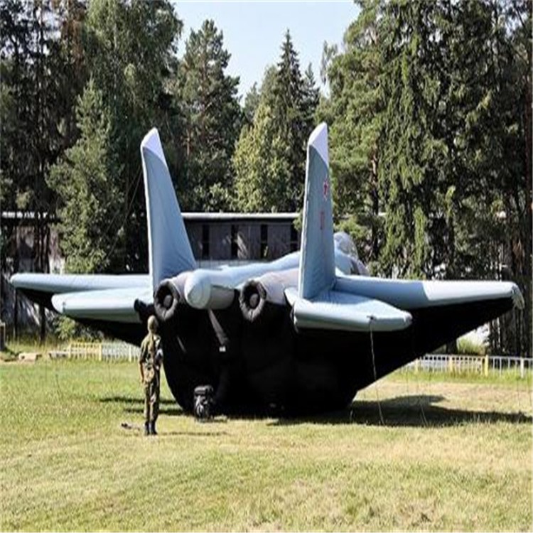 红毛镇充气飞机模型